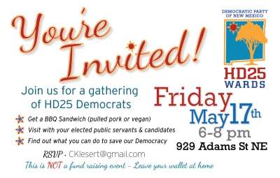 Democrat Engagement Event May 17, 2024